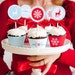 Merry Little Christmas Printable Cupcake Toppers and Wrappers