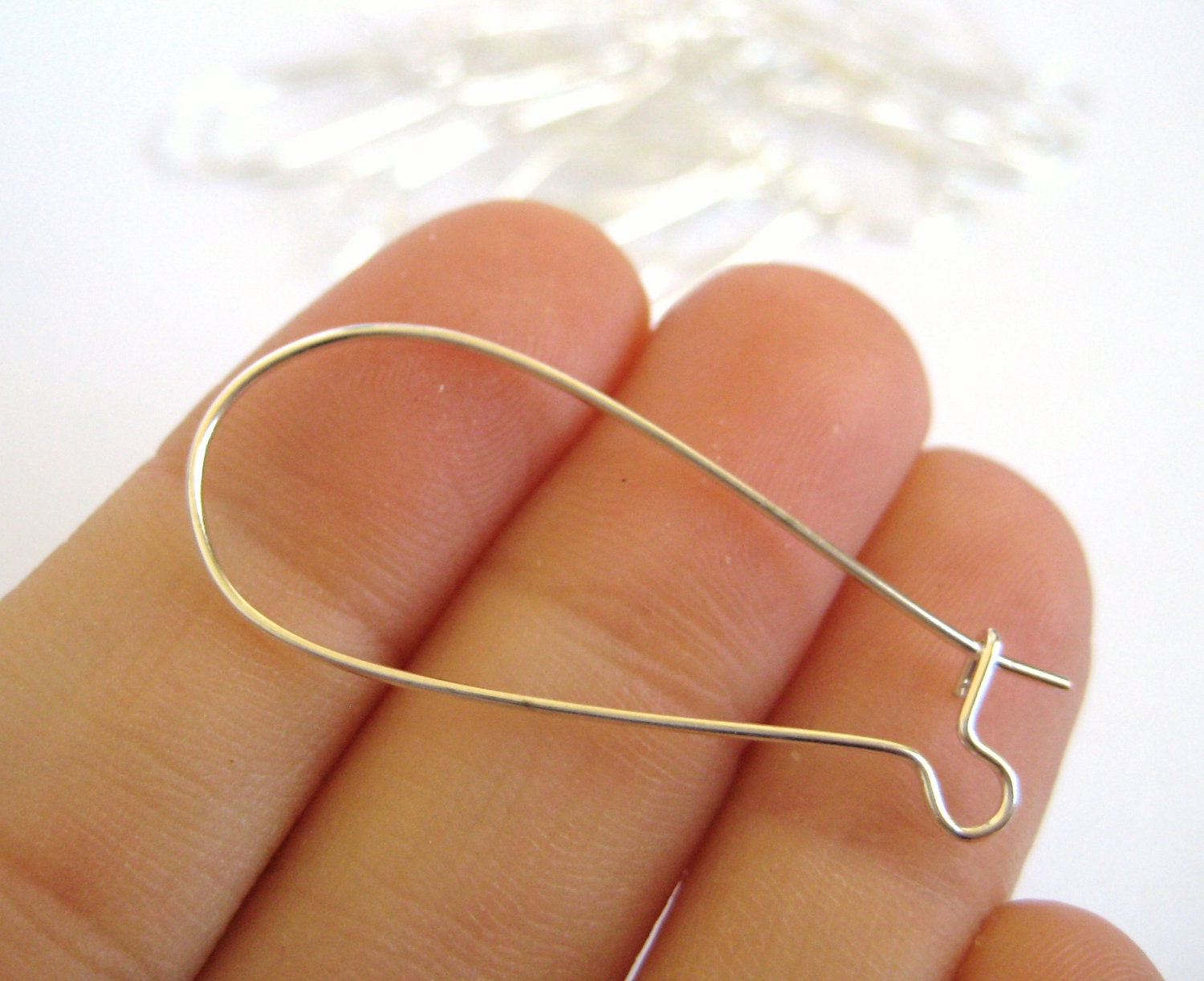 WHOLESALE Kidney Ear Wire Earring Hooks by MoonLightSupplies