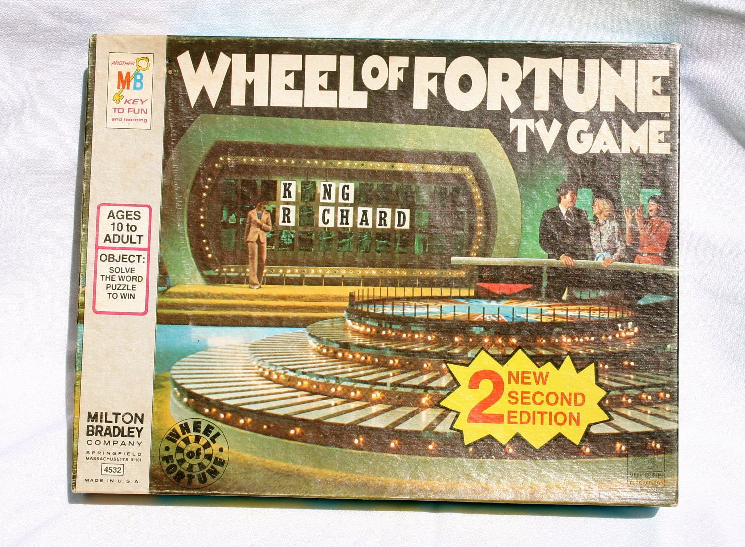 wheel of fortune board game 1975
