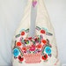 Mexican Embroidered Adjustable Strap Purse