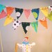 Custom listing for Ashley -Cake Bunting Big Top Clown Parade