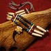 RESERVED FOR DAVID - Resin eagle claw bone choker