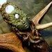 RESERVED Queen of the Magical Forest - Custom made Green Woman wand (Price reduced for final layaway instalment)