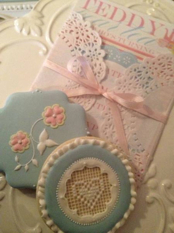 Frilly Tea Party Birthday PRINTABLE Party Invitations from Love The Day Il_570xn