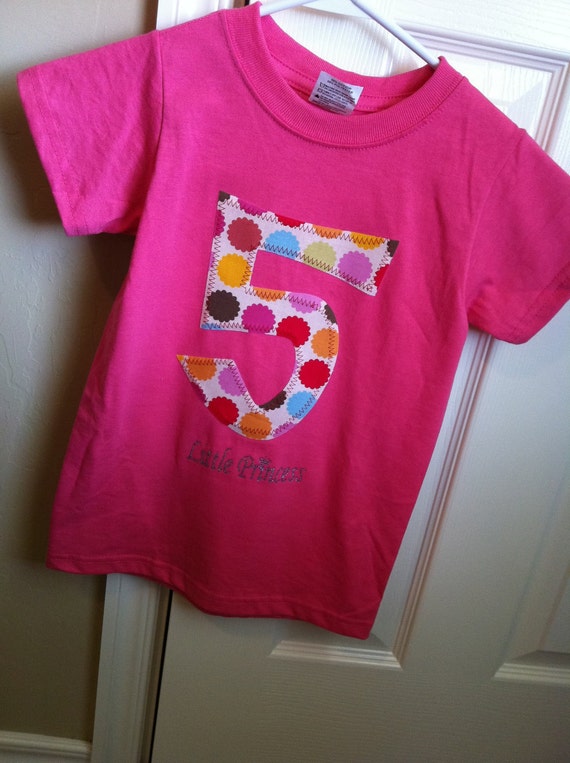 Items similar to Personalized Birthday Shirt - Girl on Etsy
