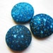 Starry Night Magnets in shades of blue - set of three