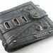 industrial patina punk wallet