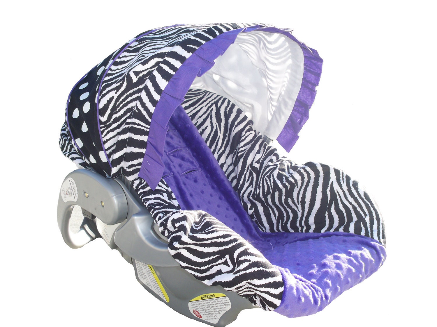 Baby Car Sear Cover Infant Car Seat Cover Slip Cover Zebra