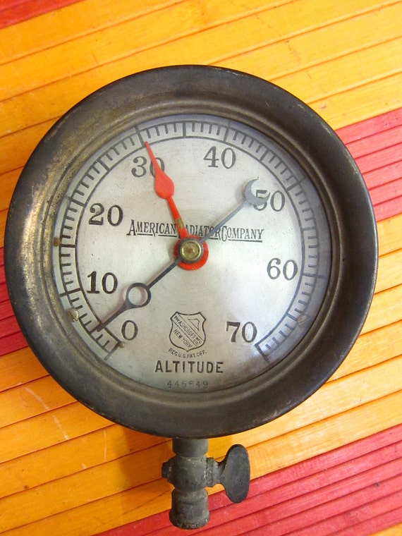 Vintage American Radiator Gauge