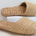 basket weave shoes womens 7 straw grass handmade woven tan
