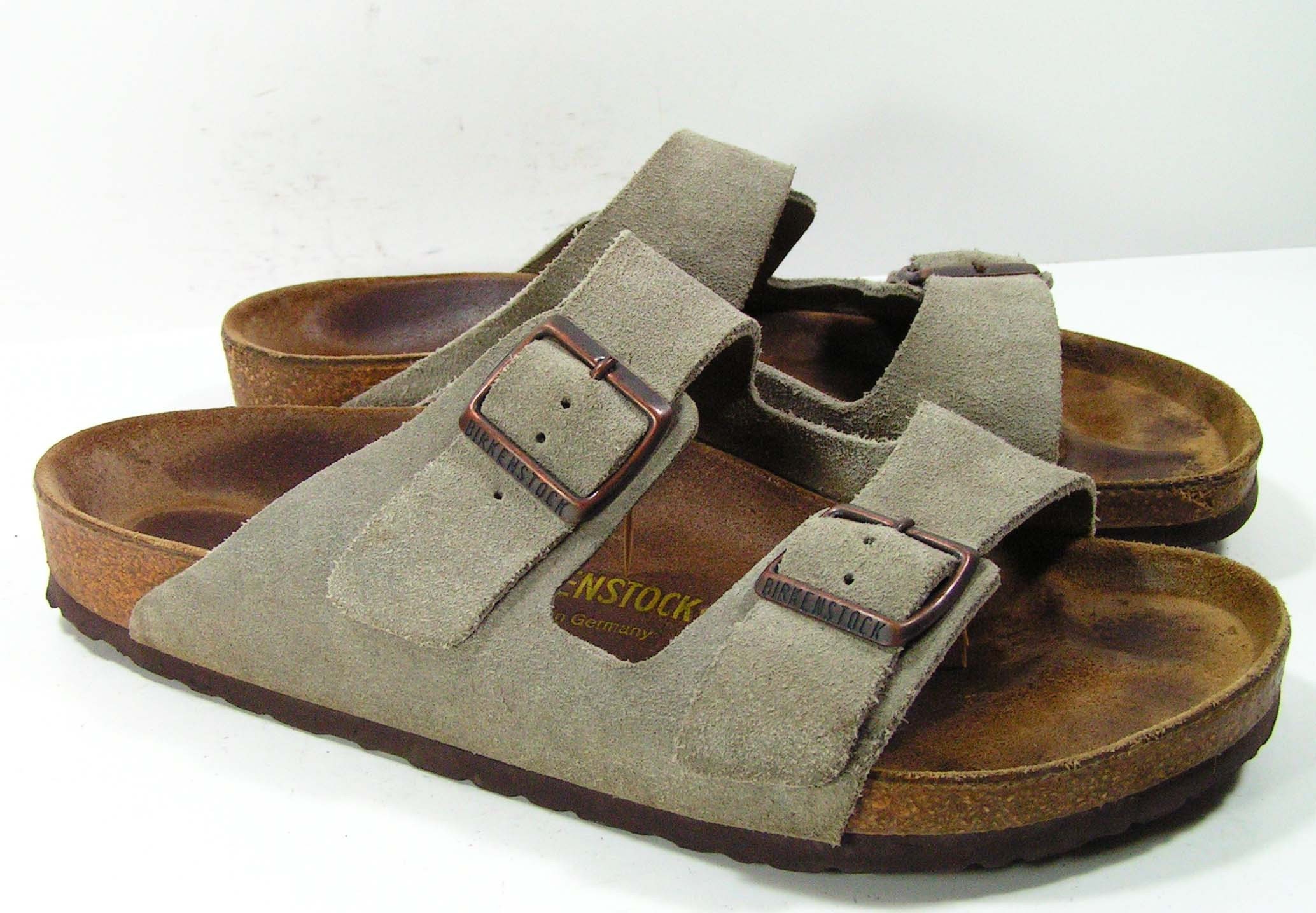 vintage birkenstock sandals mens 10 D or 43 tan birkenstocks