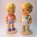Handmade Ceramic figurines vintage style- Order in advance