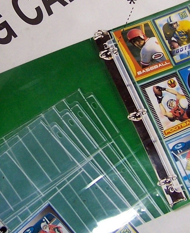 ACEO Supplies Trading Card Sleeves 9 Pocket Pages Set of Ten