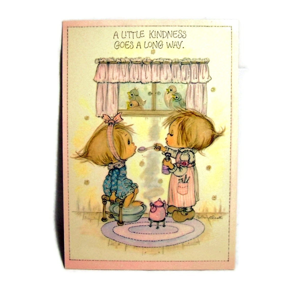 On Sale Vintage Stationary Betsey Clark 1970s Hallmark