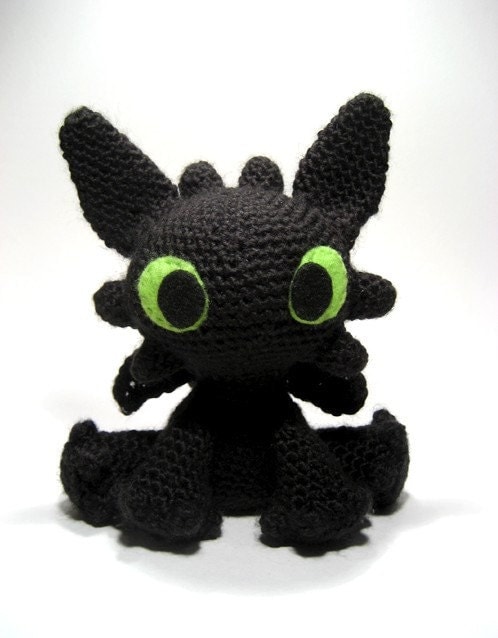 HTTYD Toothless amigurumi