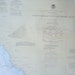 Reserved for karen ON SALE 6 vintage maritime wall maps california coast