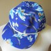 Vintage Blue Hawaiian Hat, Club Kid, Seapunk