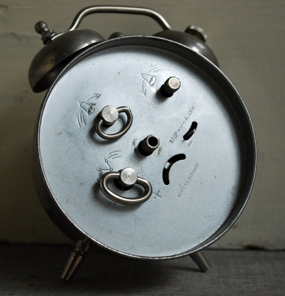 Linden Black Forest Winding Alarm Clock made in West Germany