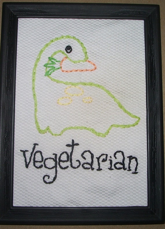 large vegetarian dinosaur