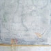 Free Shipping - Large Abstract Painting Ethereal Earth and Sky- Textured Light Blue, Tangerine Oranges, Golds, White and a bit of Red