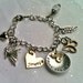 NEW-SWEET MEMORIES...Hand Stamped Charm Bracelet