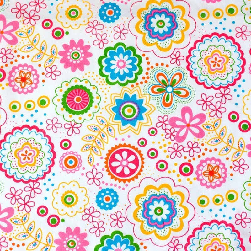 Colorful Flower fabric