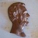 vintage cast iron abraham lincoln bust