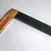 Antique Stanley No. 20 Carpenter's Square "Beautiful Wood, Brass & Steel"