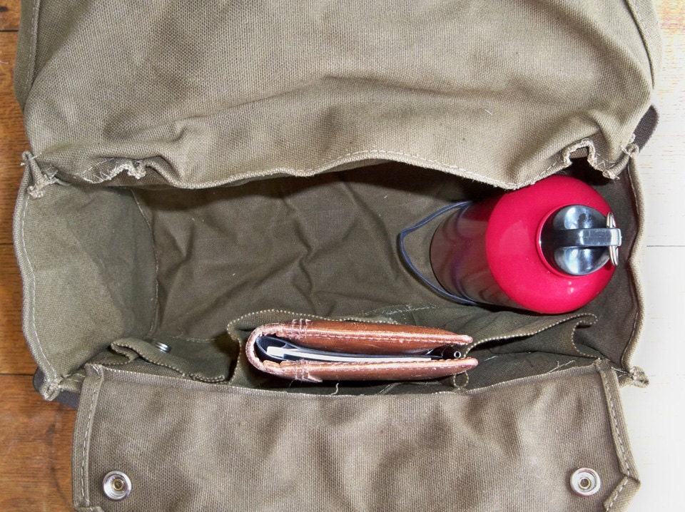 Army Surplus Messenger Bag HeavyDuty & Lots of