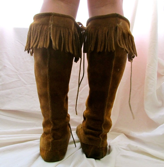 Knee High Moccasins