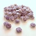 1/2" Ceramic mosaic tile, Purple circles - mosaic supplies