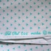 OOP- Nest-Tula Pink-Bird Tracks-White Teal- HALF Yard -