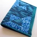 Art Journal or Visual Journal Teal Quilted Half-Letter Size
