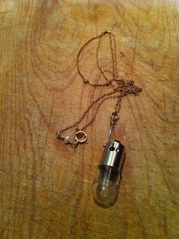 Items similar to SALE Light Necklace on Etsy