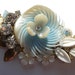 RESERVED For Diane - Something blue vintage collage necklace