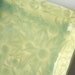 Pale green square dish