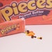 Miniature Dollhouse Box of Reeses Pieces Chocolate Candy