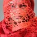 Felted scarf "Scheherazade"