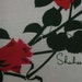 Vintage Alfred Shaheen Rose Linen Fabric