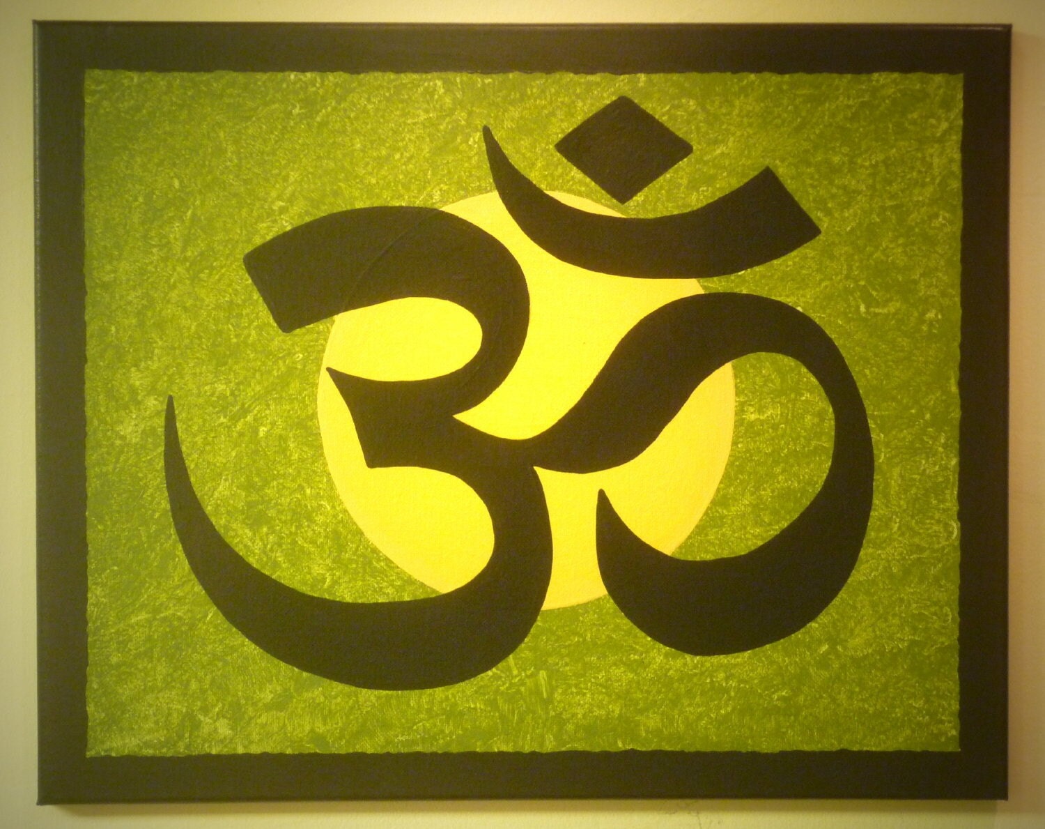 YOGA ZEN Buddhist Chinese Symbol for Meditation by ARTbyRHRussell