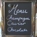 Magnetic chalkboard frame, magnet frame, photo display, silver, 10 x 12 inches