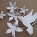 Hummingbirds & Flowering Branches Upcycled Metal Wall Art