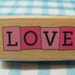 Love Rubber Stamp