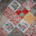 Shabby Chic Baby Quilt Peter Rabbit Jemima Puddleduck Mrs Rabbit MADE TO ORDER