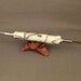 Seam Ripper - Double Blade - White with Black Swirl Acrylic