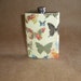 Vintage Prints of Butterflies Wedding Party Birthday Girl Stainless Steel Gift Flask