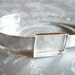 Sterling Silver Plated Cuff Bracelet with Bezel Setting for Images or Cabochons Qty 1