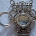 Silver Trellis Pendant with 15mm Round Center Locket and Transparent Lid - Qty 1