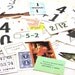 vintage game card ephemera pack