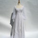 1970s Wedding dress - white gown size small- Alfred Angelo